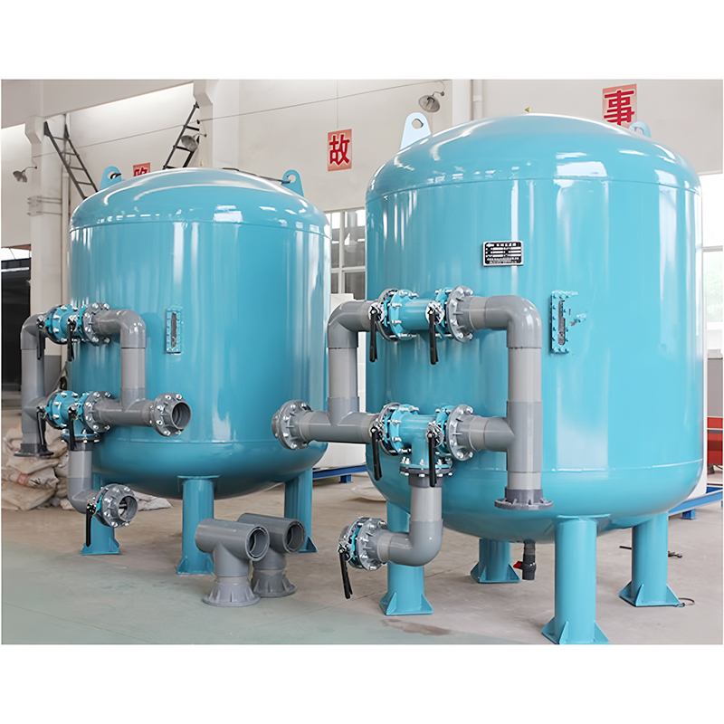 What are the control conditions and optimization strategies for backwashing during the operation of multi-media filtration equipment?